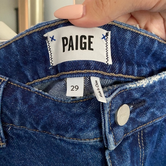 Paige Aideen High Rise Mini Skirt - Picture 3 of 3